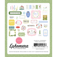 Carta Bella Flora No.4 Ephemera (CBFLN135024)